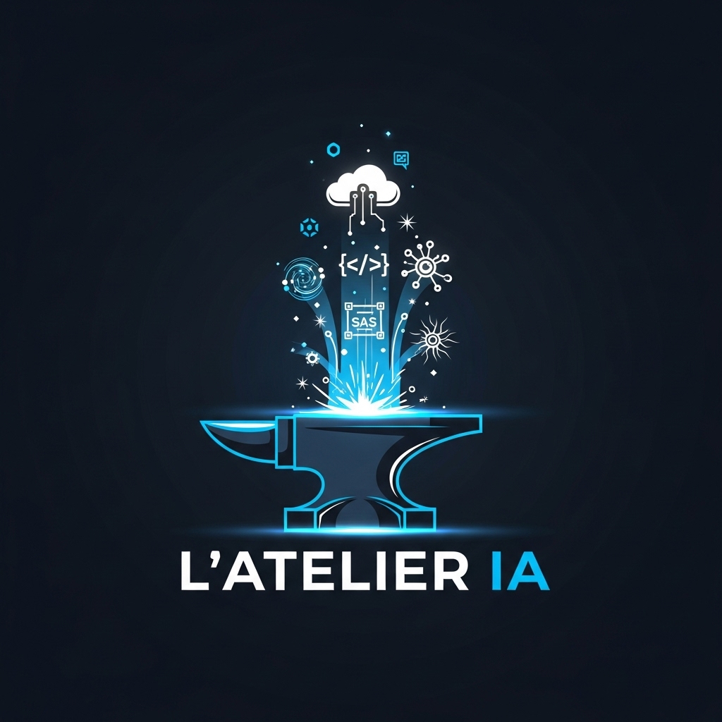 L'atelier IA digital forge emblem